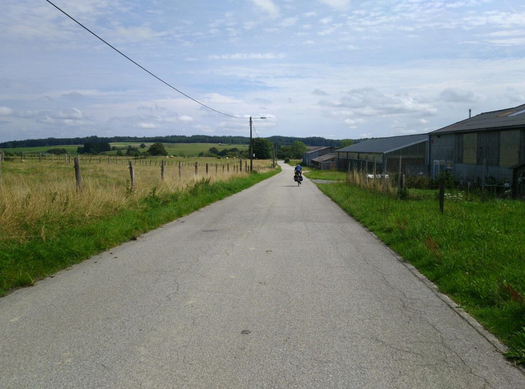 Weidelandschaft in den Ardennen