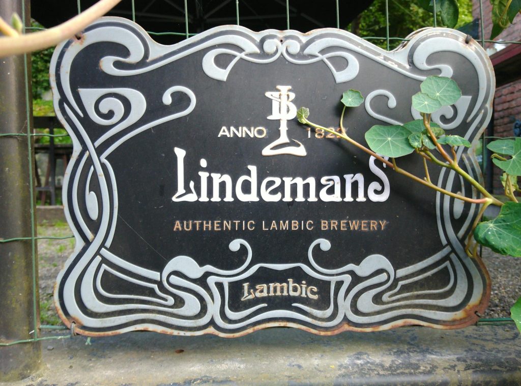 Jugendstil-Schild "Lindemans"