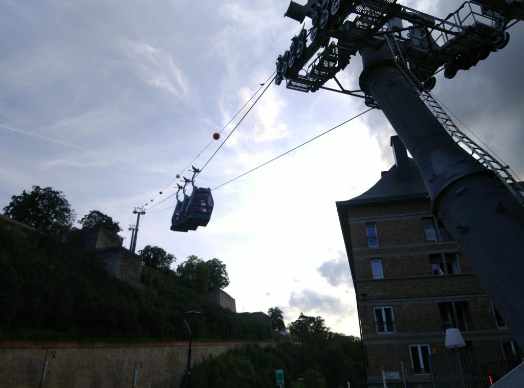 Seilbahn in Namur
