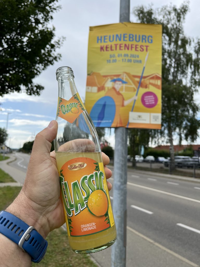 Lokale Apfelsinen-Brause